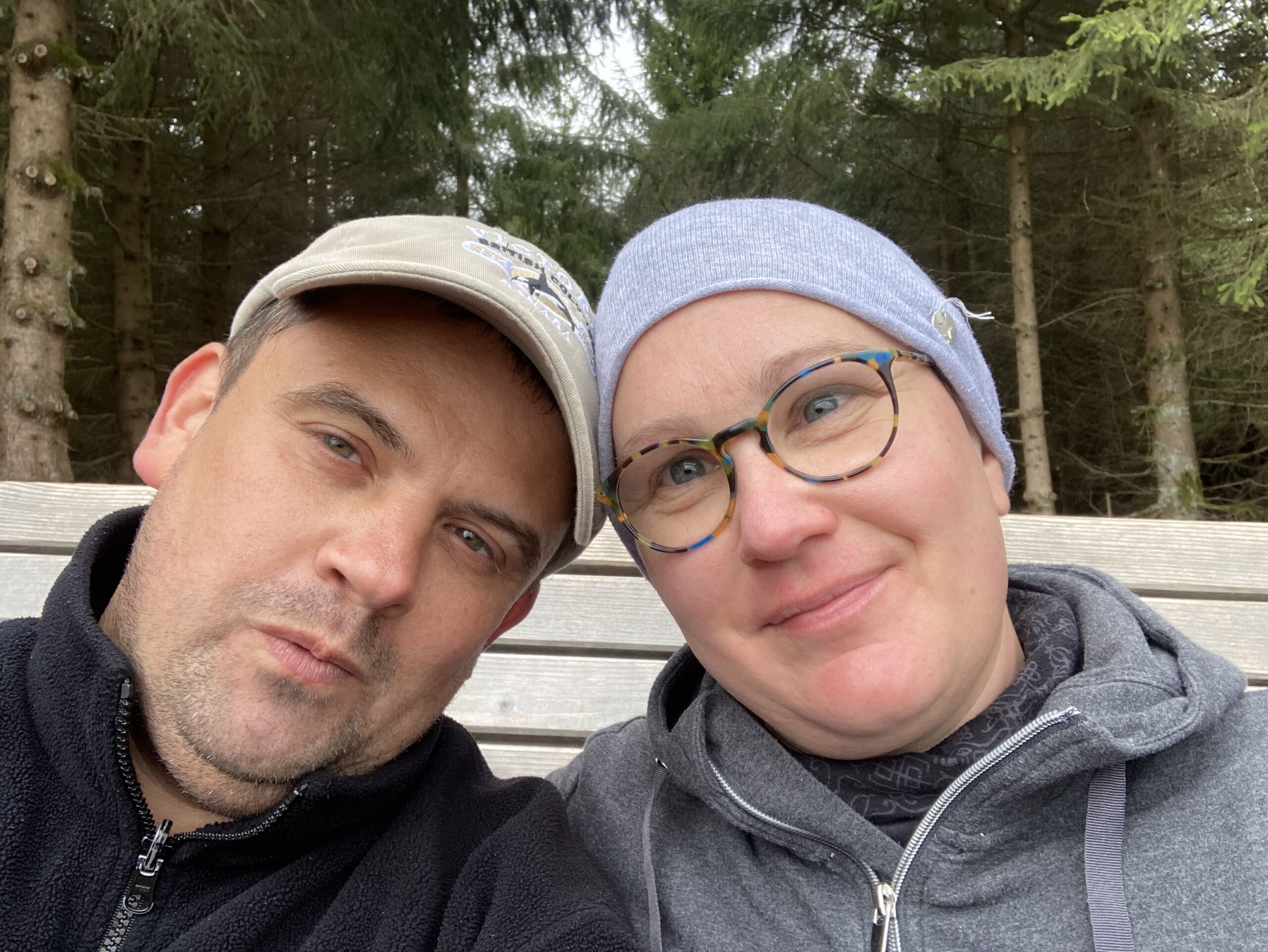 Das sind wir Iris und Markus on Tour